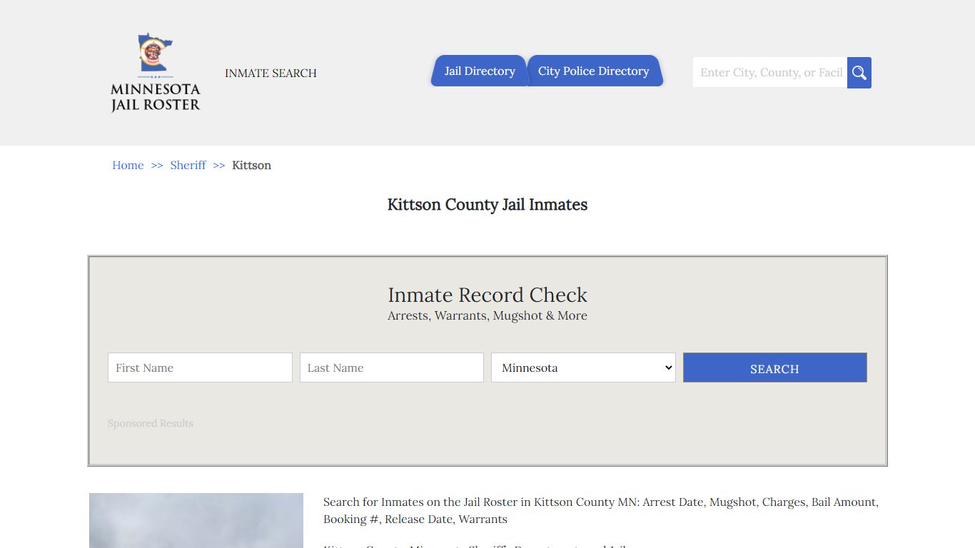 Kittson County Jail Inmates | Jail Roster Search