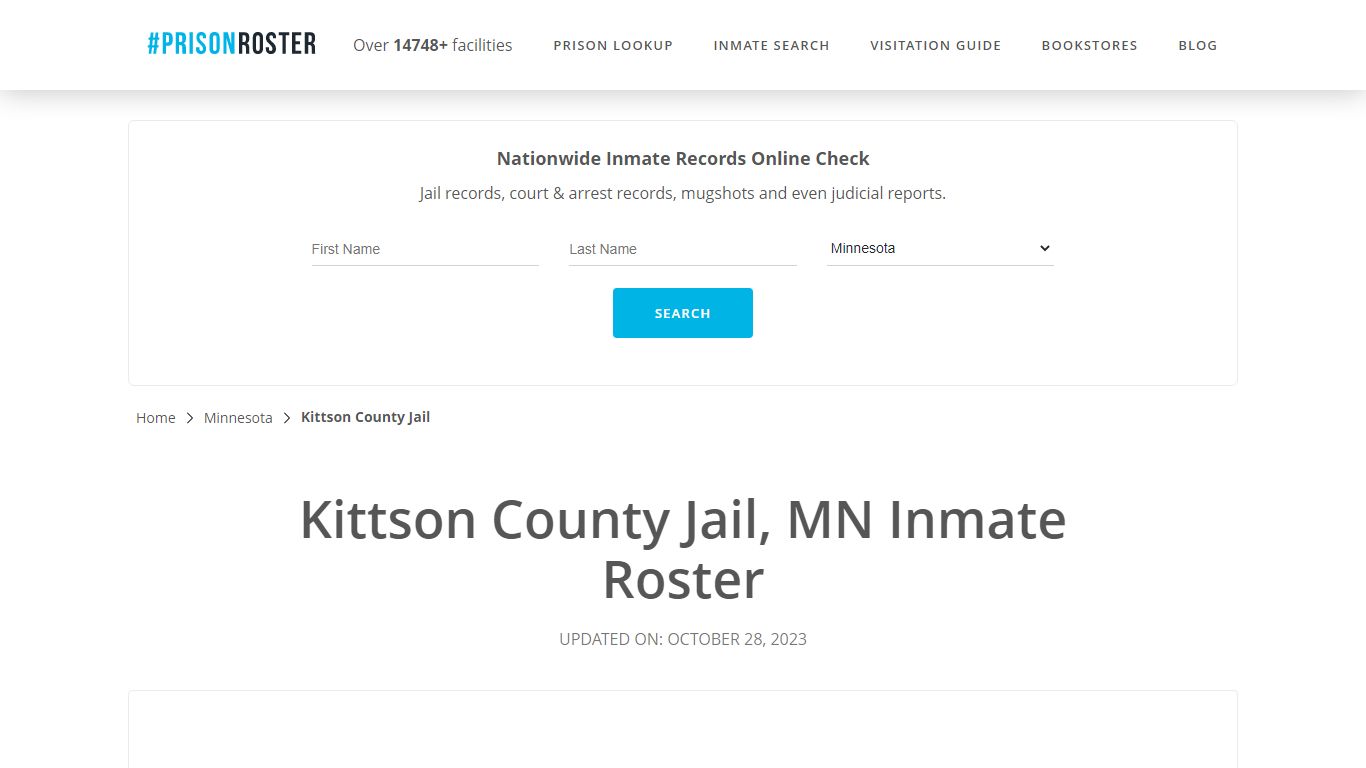 Kittson County Jail, MN Inmate Roster - Prisonroster